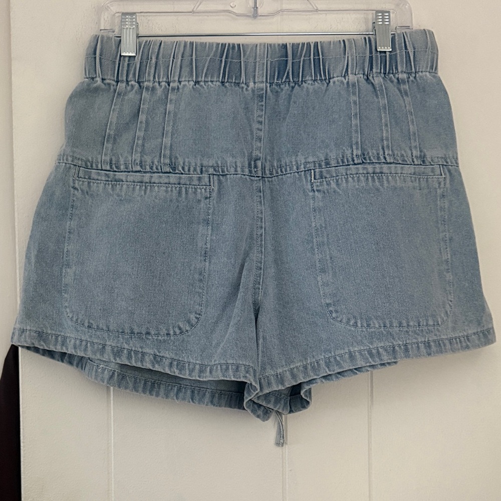 So Me Light Blue Denim Jean Shorts - Picture 3 of 3